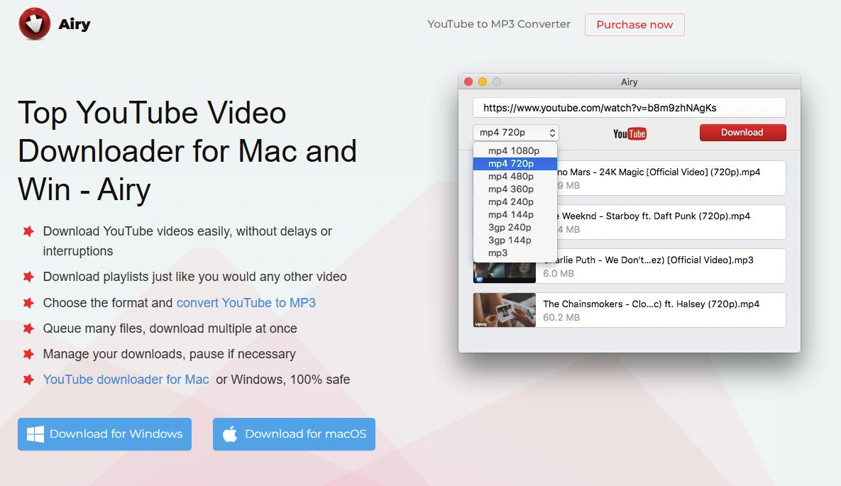 Airy YouTube Downloader
