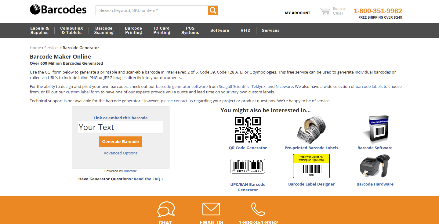 Barcode Generator by Barcode Generator