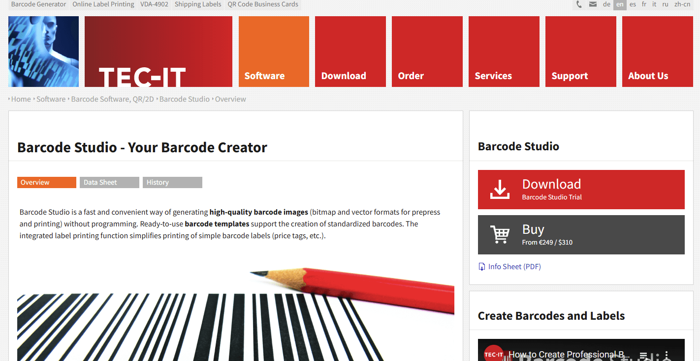 BarcodeStudio by TEC-IT
