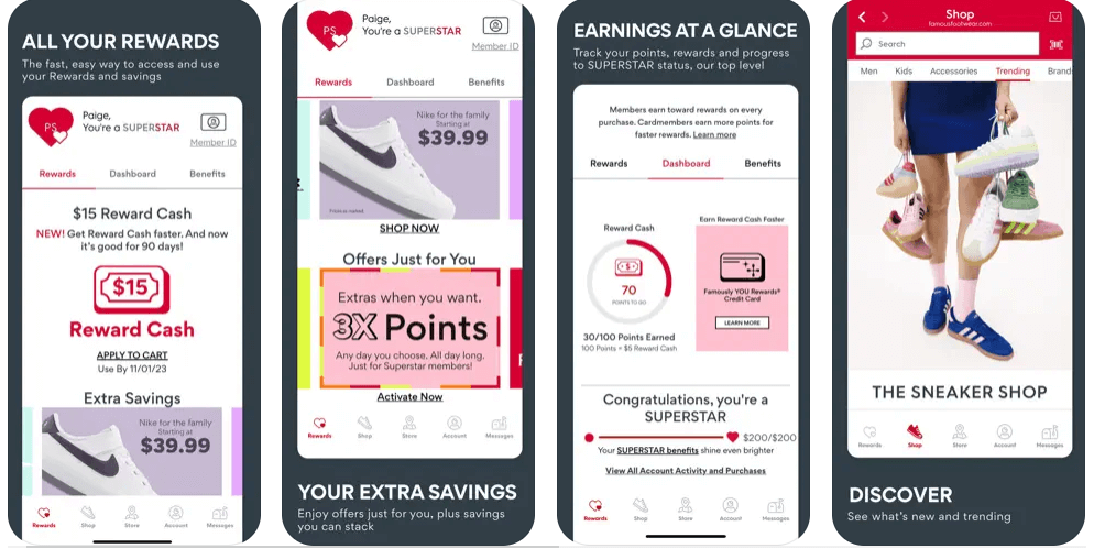 Famous Footwear App_