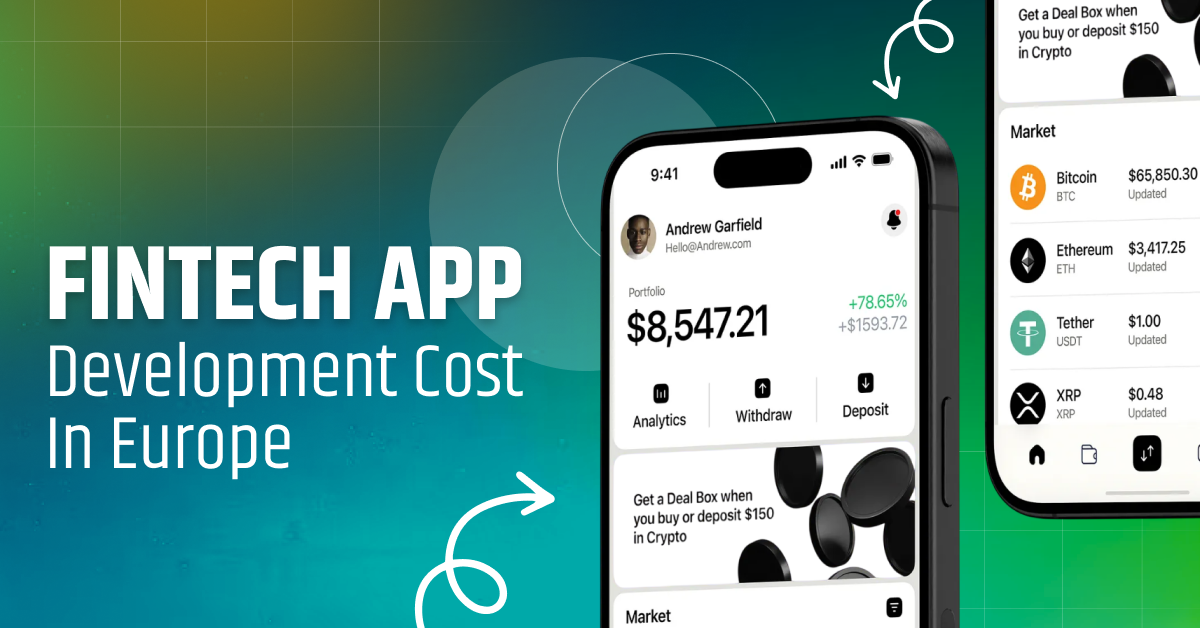 Fintech App Development Cost In Europe