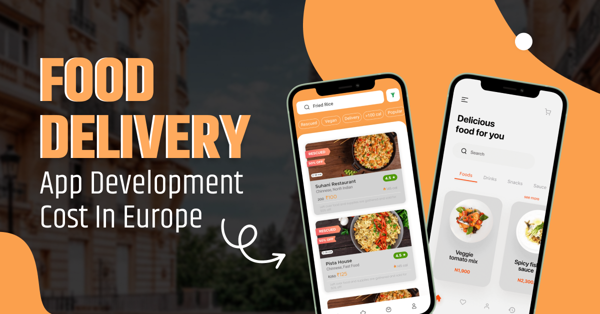 Food Delivery App Development Cost In Europe