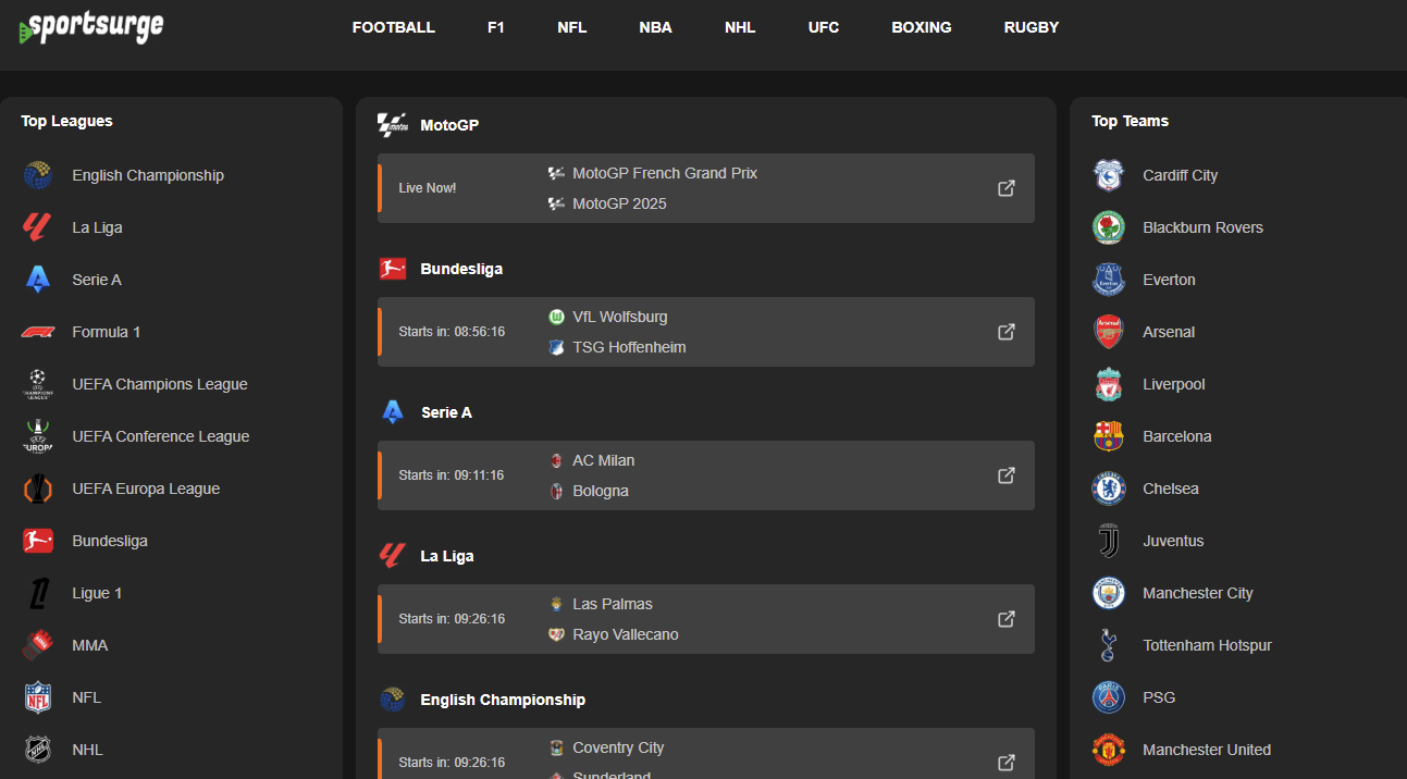 Sportsurge